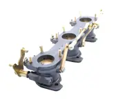 MFI gasklephuis compleet. Porsche 911E 2.0ltr 1969 - 90111000100, 90111000200